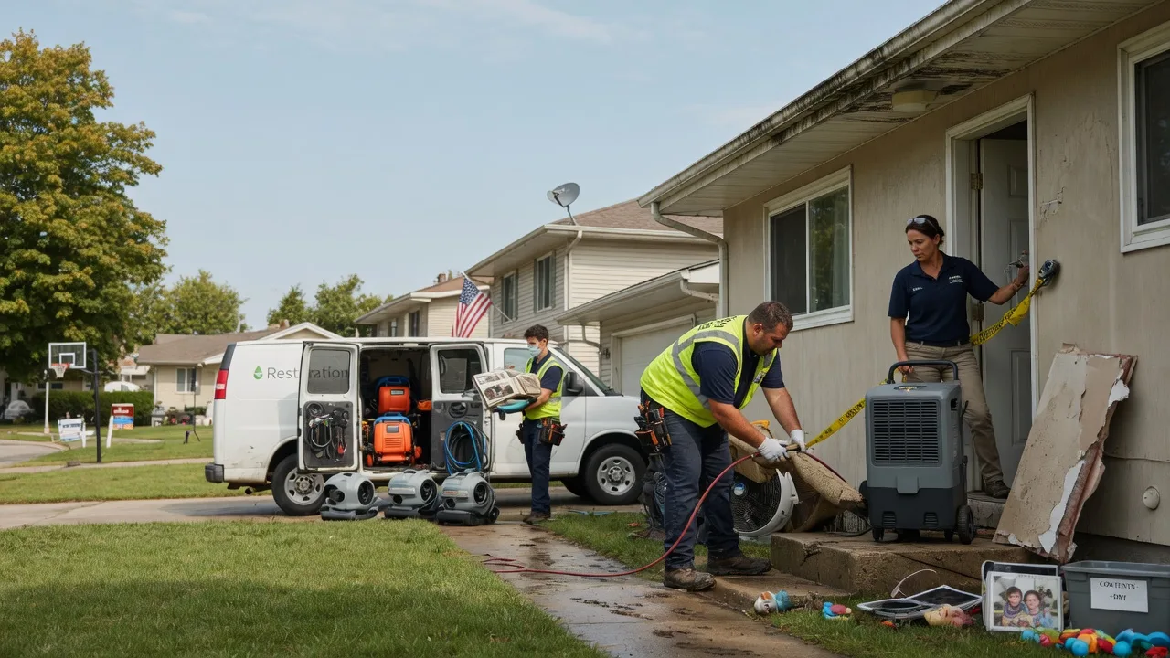 Water Damage Restoration in Lyons, IL near me